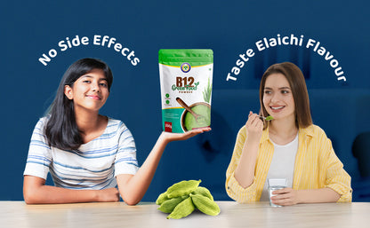 B12 Greenfood 200gm with Nirant Churna Powder 100gm for Men and Women (Combo)