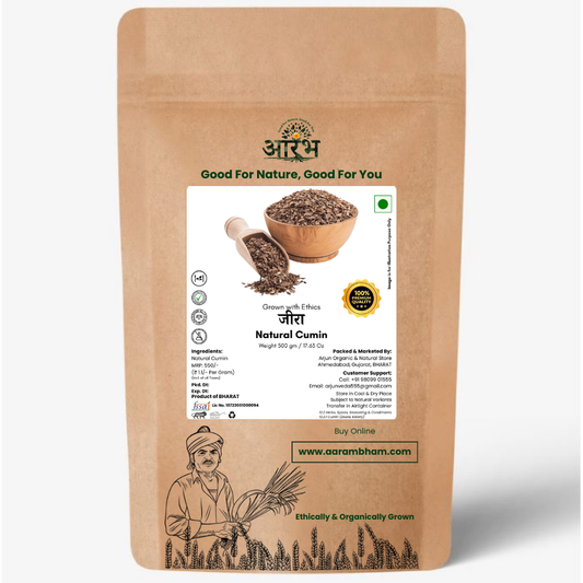 Natural Jeera Whole 500gm